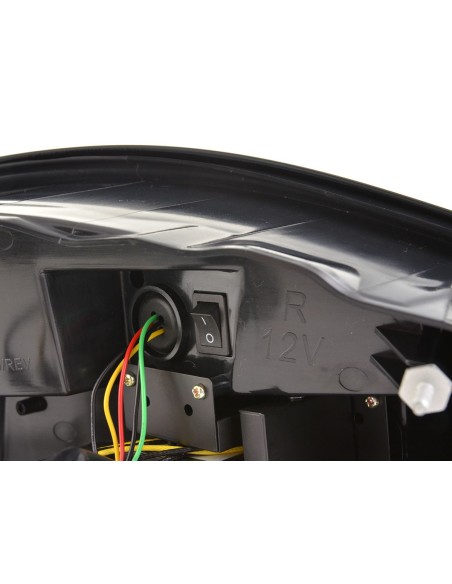 Kit Fanali posteriori LED Lightbar Porsche Boxster 987 04-09 fumo