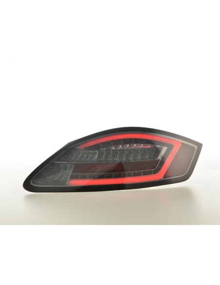Kit Fanali posteriori LED Lightbar Porsche Boxster 987 04-09 fumo