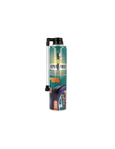 ABEL Auto Kit Riparazione Gomme Pneumatici Tubeless Foratura Auto Moto 400ml