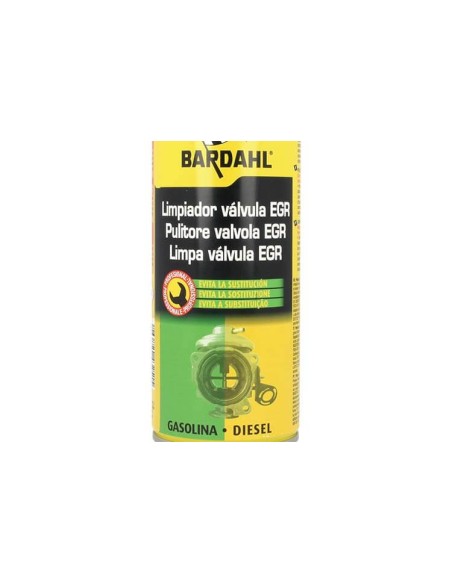 BARDAHL EGR Valve Cleaner Pulitore Valvole EGR Elimina Fuliggini Depositi Carboniosi di Olio Gomme Vernici 400 ML