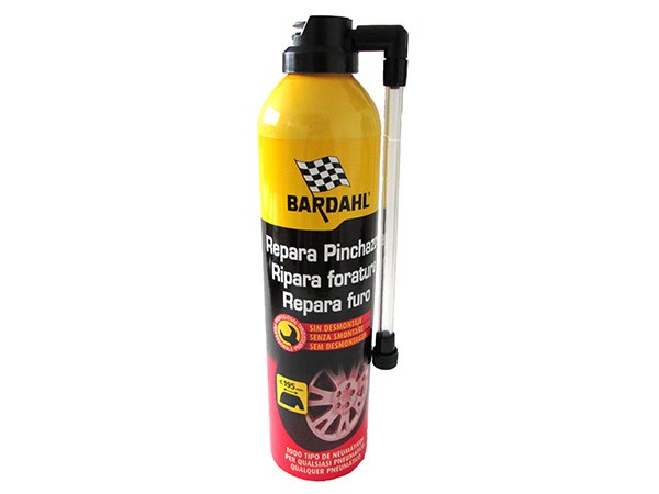 BARDAHL Ripara e Riparti Ripara Forature Gomme Pneumatici da 135mm a 195mm Senza  Smontare 400 ML