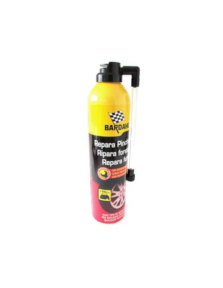 BARDAHL Ripara e Riparti Ripara Forature Gomme Pneumatici da 135mm a 195mm Senza Smontare 400 ML