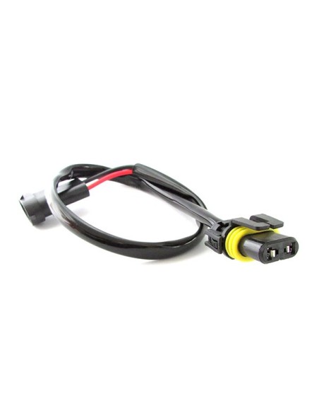 Cablaggio Alimentazione Per Centralina Ballast Universale Con Connettori Lampada Xenon H11 H8 H9