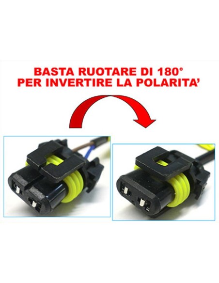 Cablaggio Indipendente H4 Bixenon Universale Doppia Polarita X Macchina Giapponese e Europea
