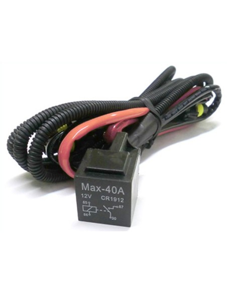 Cablaggio Rele Relay 12V 40A Stabilizzatore Corrente Per Lampada Xenon H1 Tremolio Sfarfallio