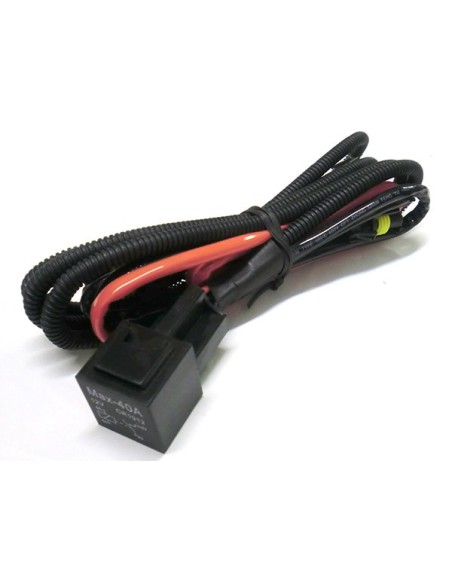 Cablaggio Rele Relay 12V 40A Stabilizzatore Corrente Per Lampada Xenon H1 Tremolio Sfarfallio