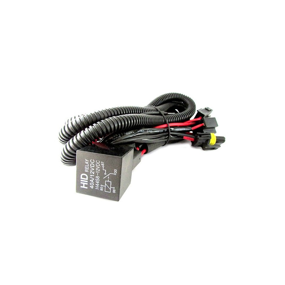 Cablaggio Rele Relay 12V 40A Stabilizzatore Corrente Per Lampada Xenon H7  Tremolio Sfarfallio