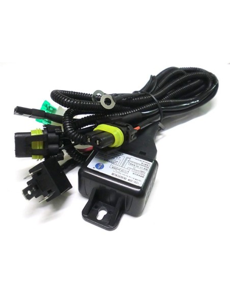 Cablaggio Unico Per Lampada H4-3 Bixenon Per Lampada H4 H/L 35W 12V