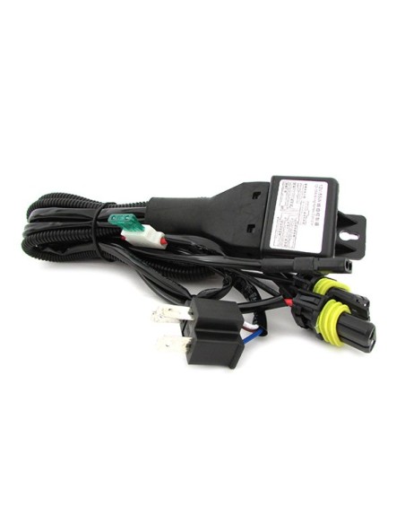 Cablaggio Unico Per Lampada H4-3 Bixenon Per Lampada H4 H/L 55W 12V
