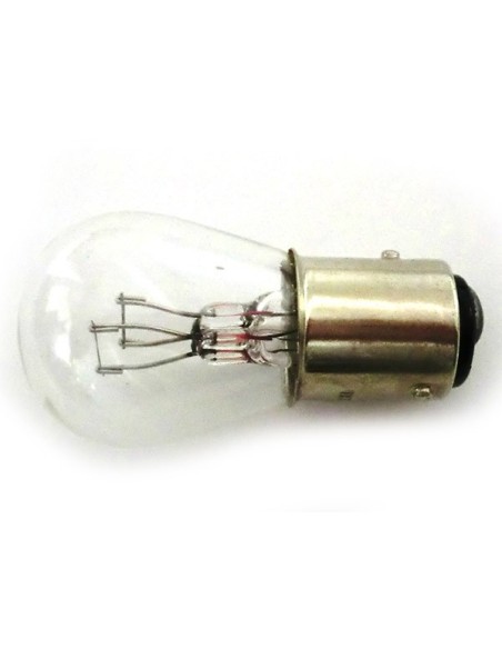 10 Pezzi Lampada Alogena S25 P21/4W BAZ15D Asimmetrica 12V 21/4W