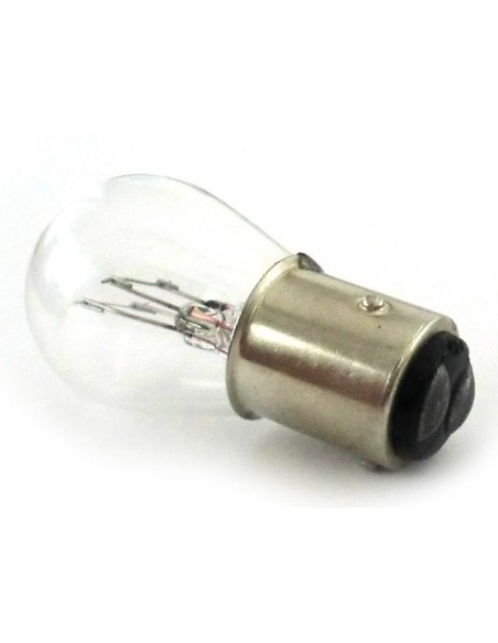 10 Pezzi Lampada Alogena S25 P21/4W BAZ15D Asimmetrica 12V 21/4W