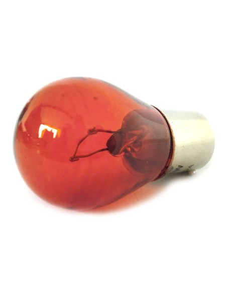 10 Pezzi Lampada Alogena S25 PY21W BAU15S 12V 21W Arancione Piedi Storti
