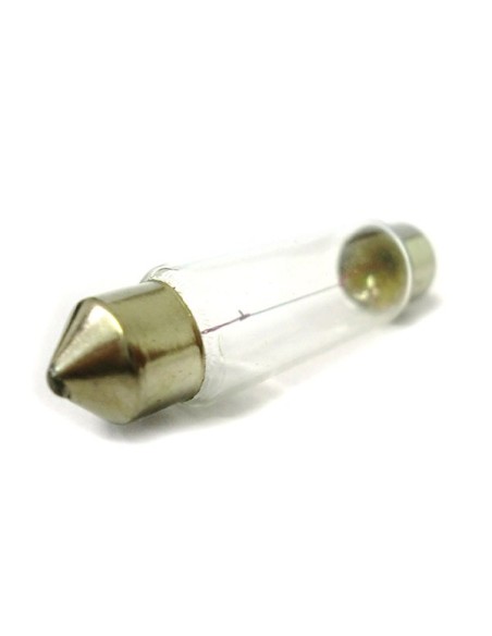 10 Pezzi Lampada Alogena Siluro T11 C5W 12V 5W 39mm SV8.5