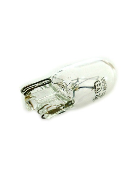 10 Pezzi Lampada Alogena T10 W3W 12V 3W Tutto Vetro W2,1x9,5d