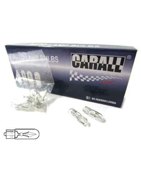 10 Pezzi Lampada Alogena T5 W2W 12V 2W W2x4,6d