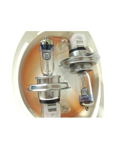 Coppia Lampada H4 12V 60/55W P43t X-Power +50% Luminosita T10 W5W Luci Posizione In Regalo
