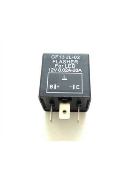 Flasher Led Auto Lampeggiatore Rele Relay Per Frecce Led 12V 3 Spine CF13 Per Auto Macchine Giapponese