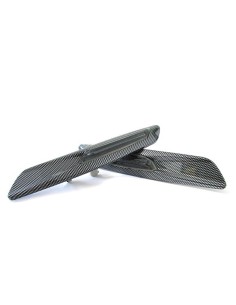 Kit Freccia Laterale a Led Side Marker 3D Carbonio Lente Fume BMW E81 E82 E87 E88 E90 E91 E92 E93 E60 E61 F10 2