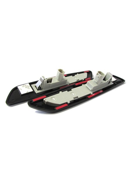 Kit Freccia Laterale a Led Side Marker Nero Cromato Lente Trasparente BMW E81 E82 E87 E88 E90 E91 E92 E93 E60 E61 F10