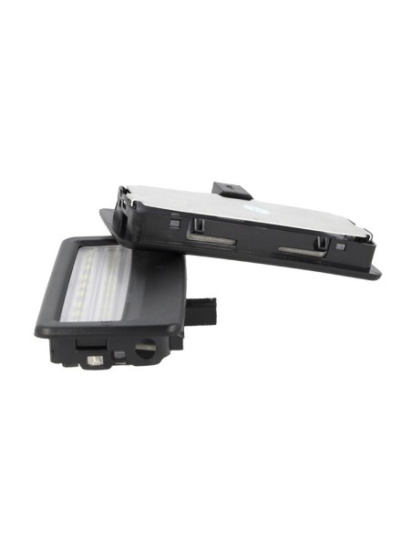 Kit Luci Led Di Cortesia Alette Parasole BMW F01 F02 F03 F04 F07 F10 F11 Bianco Ghiaccio