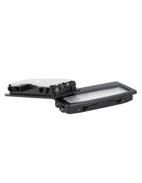 Kit Luci Led Di Cortesia Alette Parasole BMW F01 F02 F03 F04 F07 F10 F11 Bianco Ghiaccio