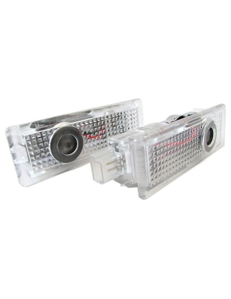 Kit Luci Led Logo Proiettori Auto Portiere BMW E60 E61 E63 E65 E66 E67 E68 E70 E71 E81 E83 E84 E85 E86 E87 E88 E90 E92 E93 F10 F