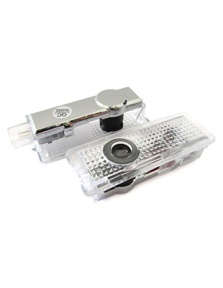 Kit Luci Led Logo Proiettori Auto Portiere BMW E60 E61 E63 E65 E66 E67 E68 E70 E71 E81 E83 E84 E85 E86 E87 E88 E90 E92 E93 F10 F