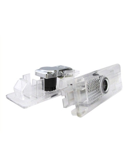Kit Luci Led Logo Proiettori Auto Portiere BMW Serie 5 E39 2003 X5 E53 2005 Z8 E52