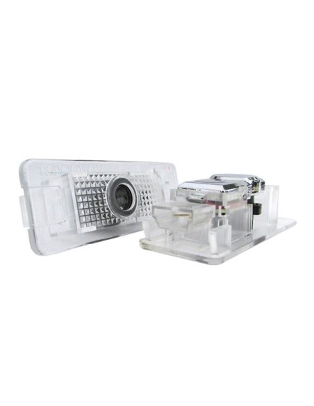 Kit Luci Led Logo Proiettori Auto Portiere BMW Serie 5 E39 2003 X5 E53 2005 Z8 E52