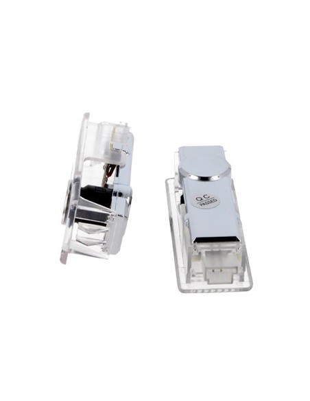 Kit Luci Led Logo Proiettori Auto Portiere Land Rover Range Rover Sport Plug &amp Play Senza Modifica