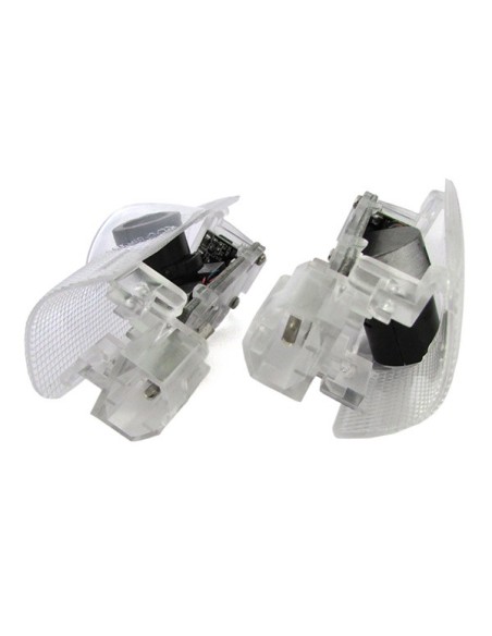 Kit Luci Led Logo Proiettori Auto Portiere Lexus LS ES IS LZ RX GS GX Senza Modifica