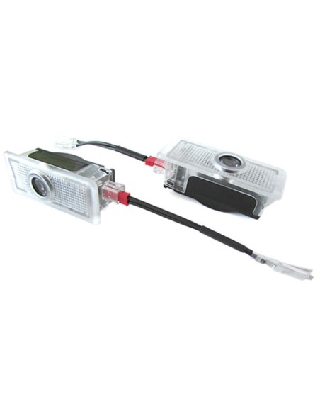 Kit Luci Led Logo Proiettori Auto Portiere Mercedes Benz SLK R171 R199 W203 CLK W209 Plug &amp Play