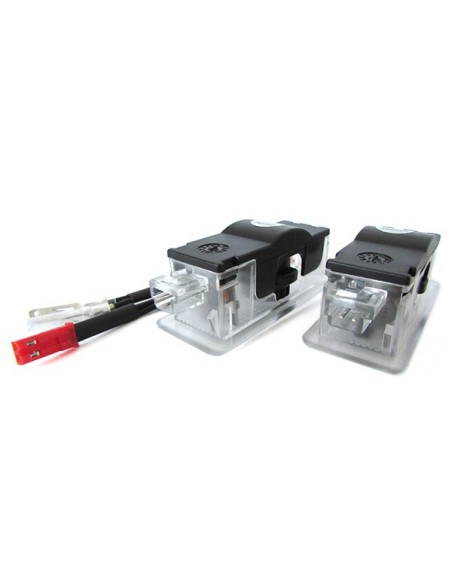 Kit Luci Led Logo Proiettori Auto Portiere Mercedes Benz SLK R171 R199 W203 CLK W209 Plug &amp Play
