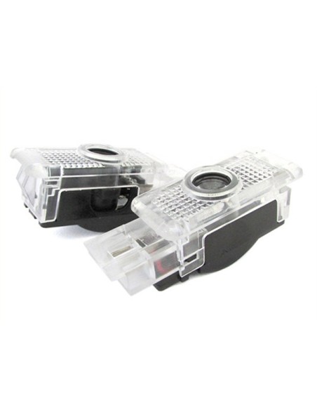 Kit Luci Led Logo Proiettori Auto Portiere Mercedes Benz W203 SLK R171 SLR R199 CLK W209