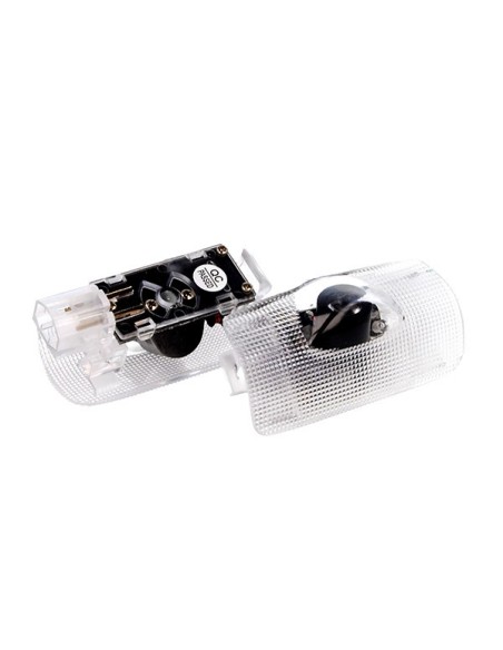 Kit Luci Led Logo Proiettori Auto Portiere Nissan Teana 08-13 Tourle Senza Modifica
