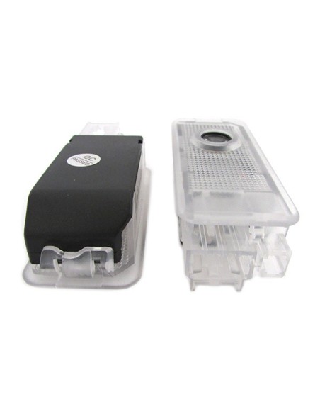 Kit Luci Led Logo Proiettori Auto Portiere Peugeot Senza Modifica