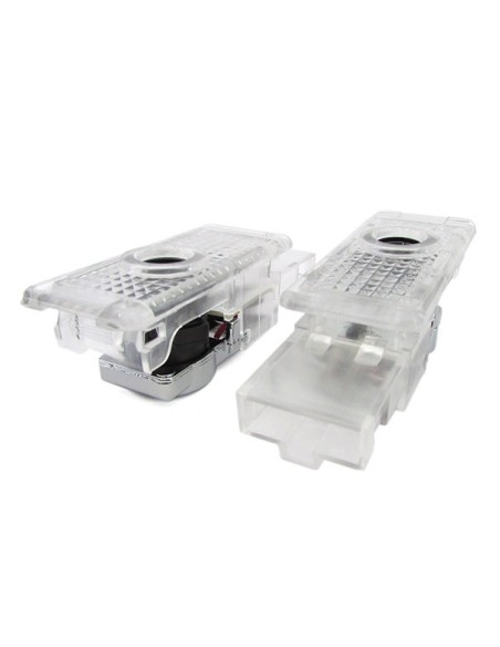 Kit Luci Led Logo Proiettori Auto Portiere Porsche Cayenne 07-09 Parts. N. 5G0947409