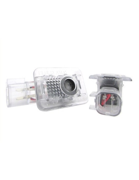 Kit Luci Led Logo Proiettori Auto Portiere Volvo V70N XC70 S60 C70 XC90 S60N V60 C30 S80 Senza Modifica