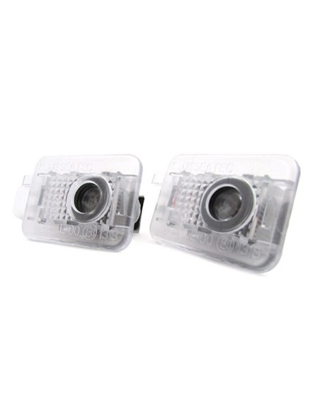 Kit Luci Led Logo Proiettori Auto Portiere Volvo V70N XC70 S60 C70 XC90 S60N V60 C30 S80 Senza Modifica