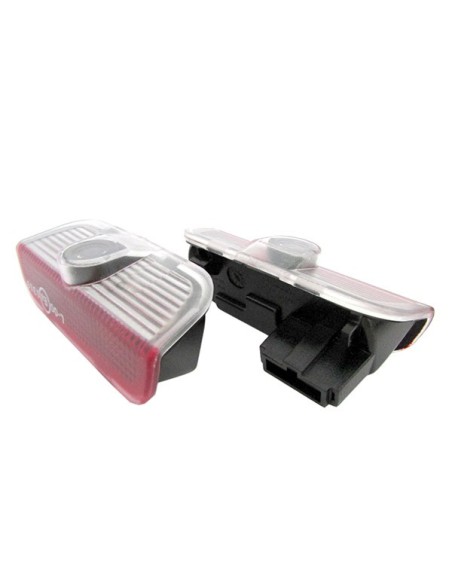 Kit Luci Led Logo Proiettori Auto Portiere VW Golf 5 6 Plus Jetta Passat CC Touareg Eos Scirocco Senza Modifica