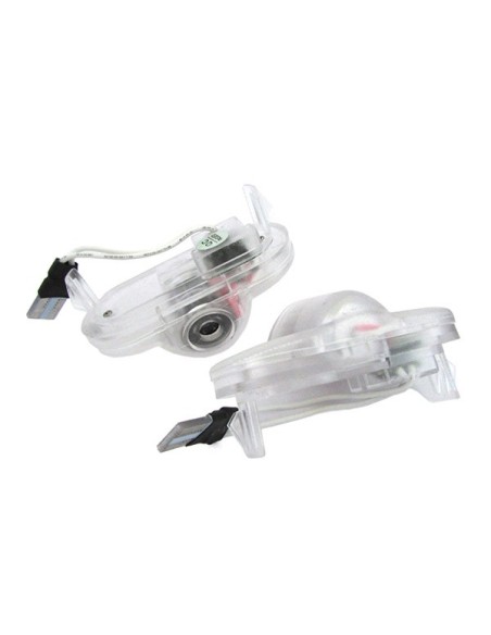Kit Luci Led Logo Proiettori Auto Portiere VW Lavid 08-11 Touran 08-13 Beetle 05- Caddy 06-14 Bora Octavia 07-15