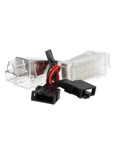 Kit Luci Portiere A Led Audi A2 A3 S3 A4 S4 A5 S5 A6 S6 RS6 A8 S8 Q5 Q7 TT R8 VW Golf 5 6 Passat Polo Caddy Jetta Scirocco Tigua