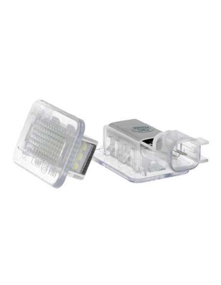 Kit Luci Portiere A Led Volvo V70N XC70 S60 C70 XC90 S60N V60 C30 S80 Luci Bianco Lunare