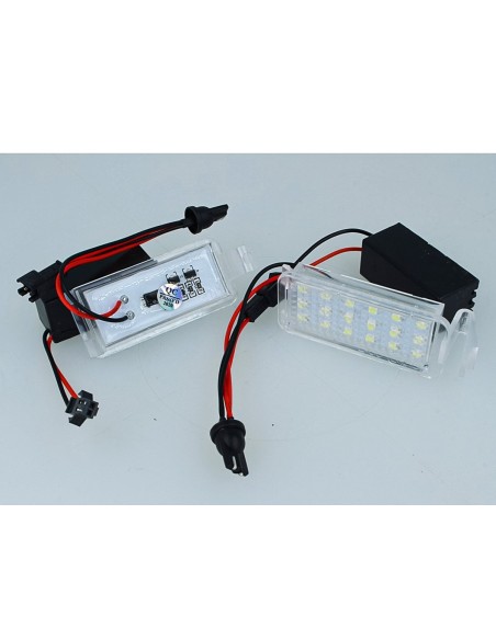Kit Luci Targa Led Ford Falcon Fiat 500X Bianco Resistenza Inclusa No Errore Canbus