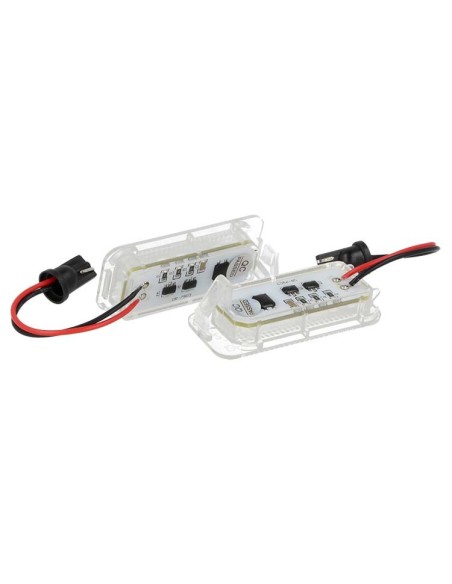 Kit Luci Targa Led Ford Focus 5d Mondeo Fiesta Dopo 2009 Jaguar XF Colore Bianco