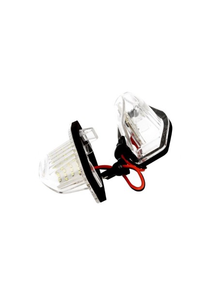 Kit Luci Targa Led Honda Jazz Odyssey Stream Insight 5D Logo 3d CR-V FR-V 12V 5W Canbus Bianco