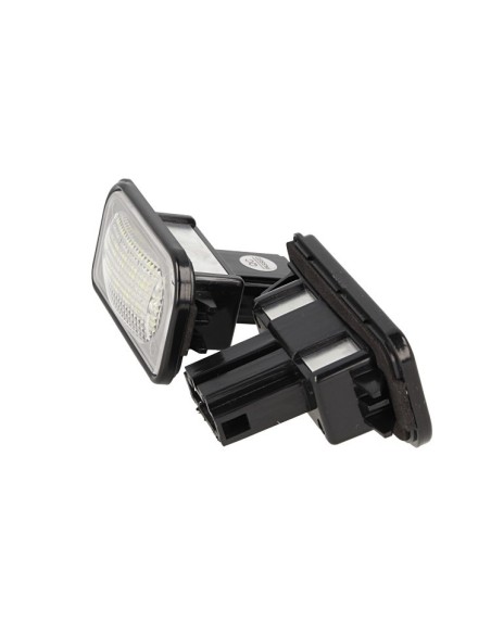 Kit Luci Targa Led Mercedes Benz W203 4D Sedan 18 Smd Bianco Canbus No Errore