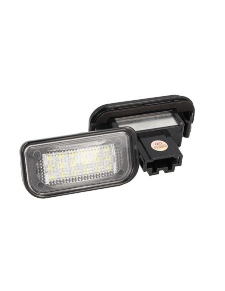 Kit Luci Targa Led Mercedes Benz W203 4D Sedan 18 Smd Bianco Canbus No Errore