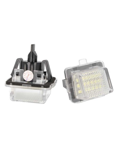 Kit Luci Targa Led Mercedes Benz W204 Wagon W221 C207 W212 C216 18 Smd Bianco