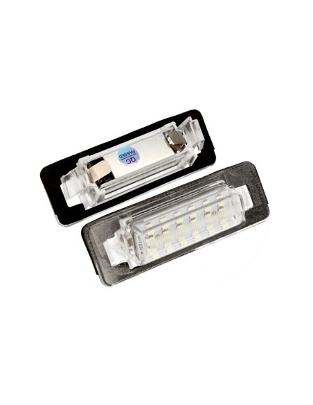Kit Luci Targa Led Mercedes Benz W210 4D Sedan W202 4D Sedan Bianco Canbus No Errore